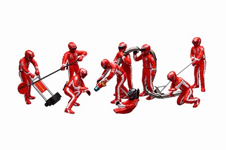 Fujimi 116570 GT-21 Pit Crew B Set 1/24 – immagine 2