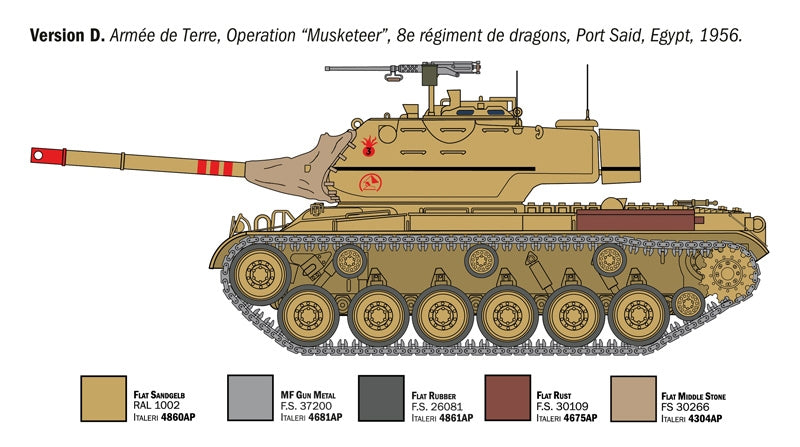 Italeri 6763 M47 Patton (New Parts) 1/35 – image 10