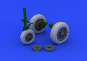 Eduard 632046 F-104 undercarriage wheels late 1/32 (ITALERI) – obrázek 2