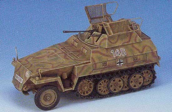 Dragon 6106 Sd.Kfz.250/9 Neu 2cm Reconnaissance 1/35 – imagen 2