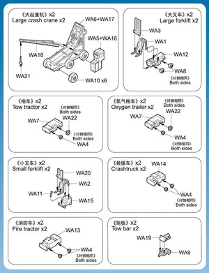 Trumpeter 06645 USN Carrier Deck Equipment 1/350 – immagine 3