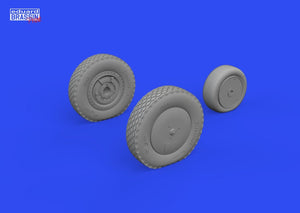 Roues Eduard 672304 P-39Q avec jantes - Modèle imprimé ARMA HOBBY 1/72 – image 2