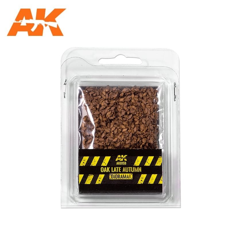 AK Interactive AK8159 OAK LATE AUTUMN LEAVES 75MM / 90MM 1/32 1/35