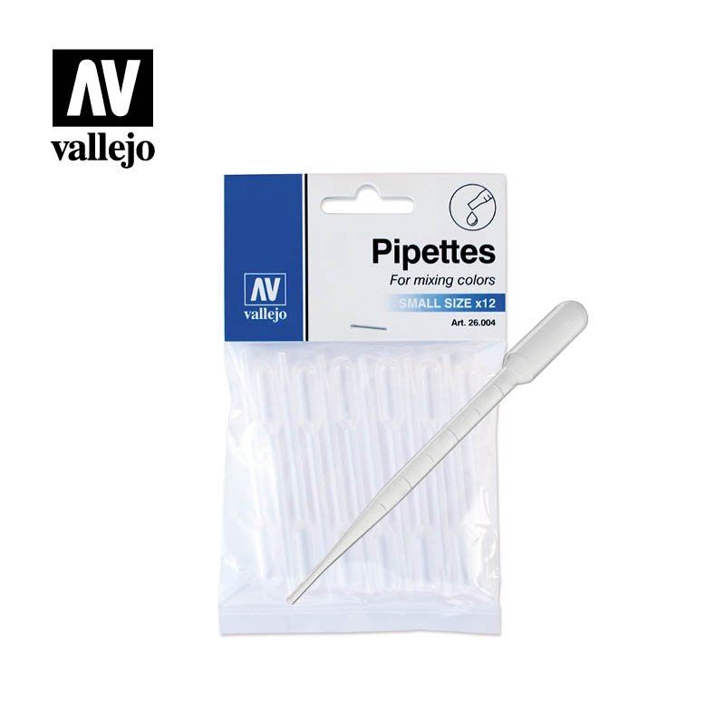 Pipettes Vallejo 26004 1 ml - 12 unités, kit de pipettes