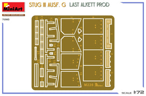 MiniArt 72110 StuG III Ausf. G Last Alkett Prod 1/72 – image 3