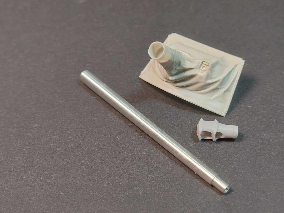 Panzer Art GB35-133 M18 “Hellcat” canvas mantlet with 76mm M1A2 Gun 1/35 – image 3