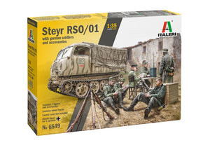 Italeri 6549 STEYR RSO/01 with GERMAN SOLDIERS 1/35 – Bild 2