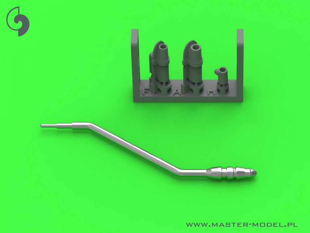Master AM-72-165 A-4 Skyhawk - CURVED Refueling Probe Boom (used on A-4M/N, OA-4M &amp; late A-4E/F &amp; TA-4F/J versions) 1/72