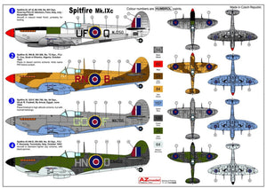 AZ Model AZ7390 Supermarine Spitfire Mk.IXc &amp;quot;MTO&amp;quot; (1/72) – immagine 2
