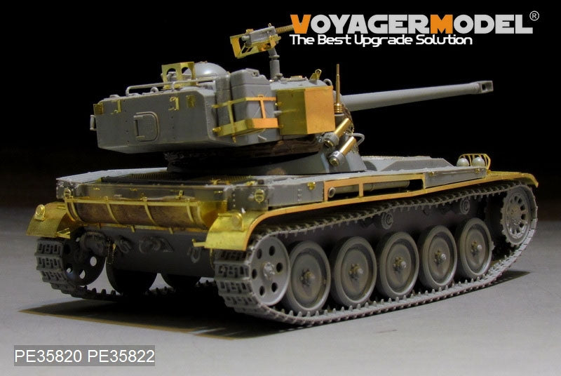 Voyager Model PE35820 Modern French AMX-13/75 light tank basic (smoke discharger, Atenna base Include）For TAKOM 2036 1/35 – obrázek 11