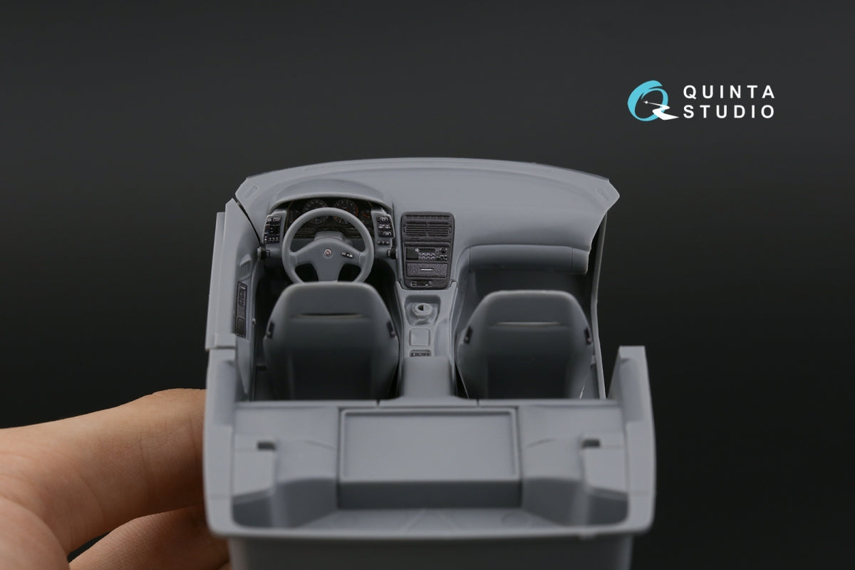 Quinta Studio QD24011 Nissan Fairlady 300ZX Z32 3D-Printed &amp;amp; colored Interior on decal paper (Tamiya) 1/24 – Bild 16