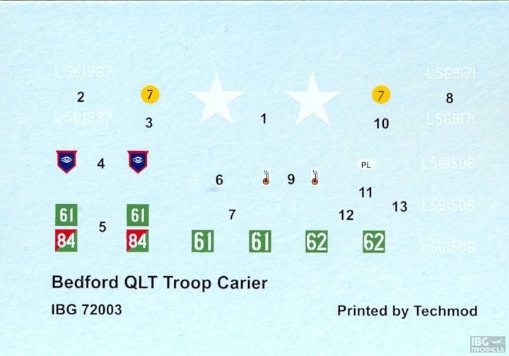 IBG 72003 Bedford QLT Troop Carrier 1/72 – Bild 5