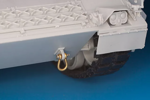 RB Model 10396A Shackles (4 pcs) Used in different military vehicles drawing and dimensions 1/35 – image 4