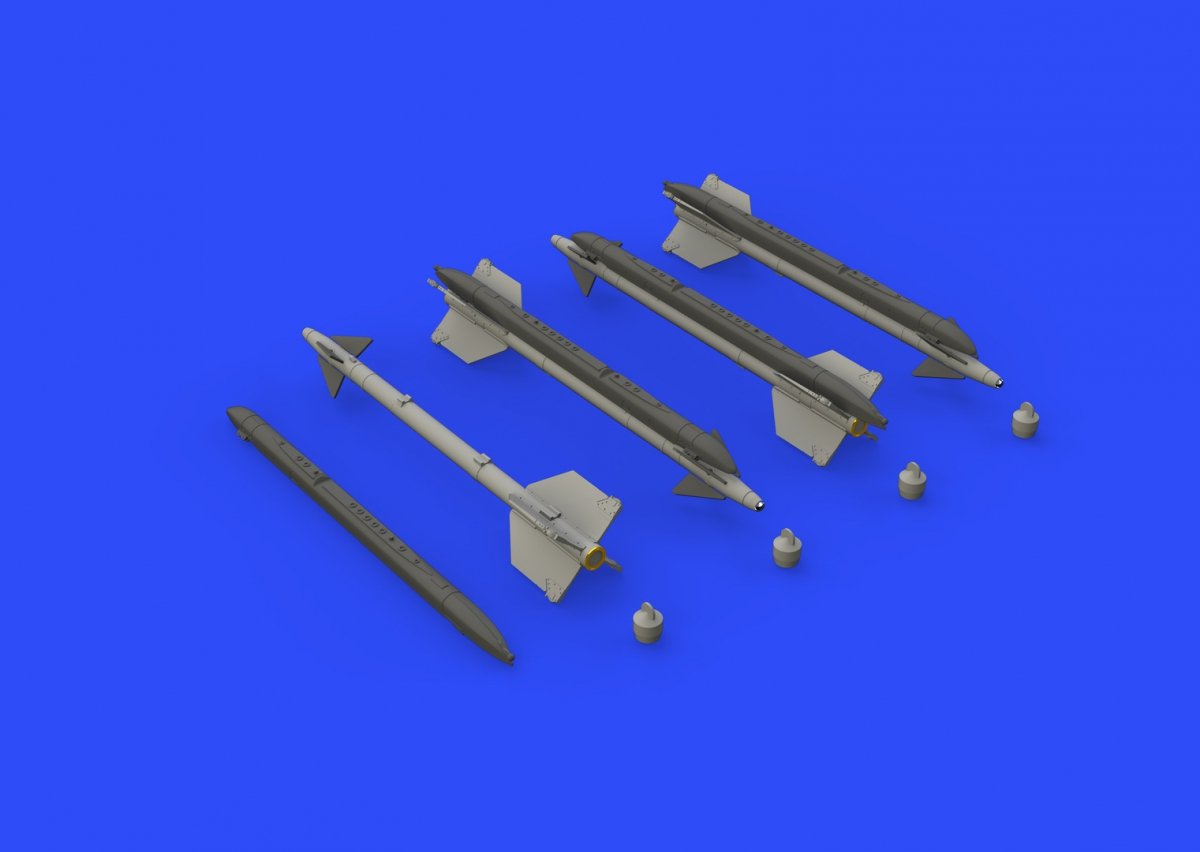 Eduard 648303 AIM-9G/ H Sidewinder 1/48 – zdjęcie 3