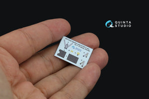 Quinta Studio QD72110 F-15E 3D-Printed &amp;amp; colored Interior on decal paper (Revell) 1/72 – image 7