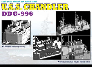 Dragon 7026 USS Chandler DDG-996 1/700 – immagine 3