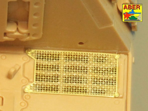 Aber 48A30 Grilles for Sd.Kfz.186 Jagdtiger 1/48 – image 2