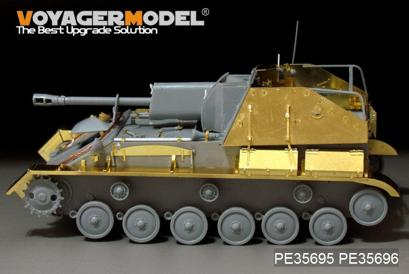 Voyager Model PE35695 WWII Russian SU-76 Self-Propeller Gun basic For MiniArt 35053 1/35 – immagine 5