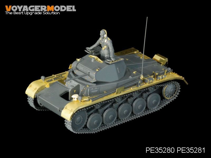 Ailes Voyager Model PE35281 pour char allemand Pz.Kpfw.II Ausf.A/B/C, compatibles avec le modèle TAMIYA 35292 au 1/35  – image 2