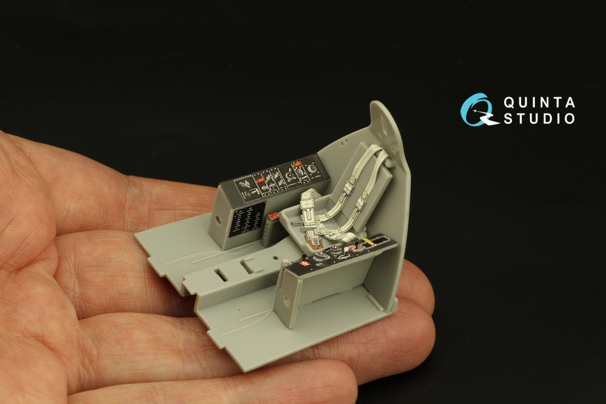 Quinta Studio QD32184 F8F-2 Bearcat 3D-Printed colored Interior on decal paper (Trumpeter) 1/32 – image 8