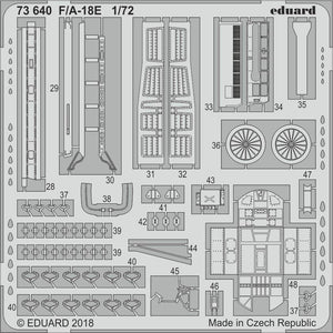 Eduard 73640 F/ A-18E ACADEMY 1/72 – zdjęcie 2