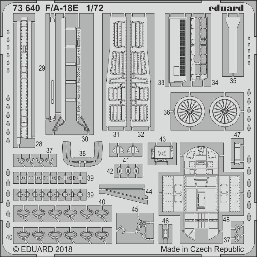 Eduard 73640 F/ A-18E ACADEMY 1/72 – zdjęcie 2