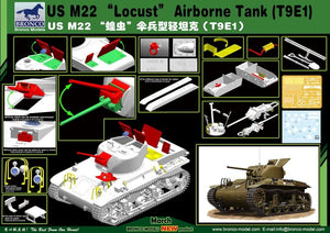Bronco CB35162 US M22 Locust - Airborne Tank (T9E1) 1/35 – image 2