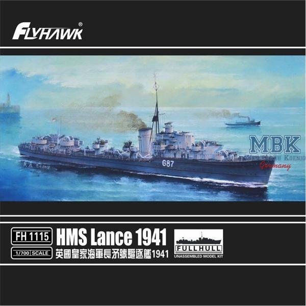 Maquette FlyHawk FH1115 HMS Lance 1941 1/700