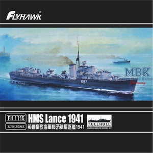 FlyHawk Model FH1115 HMS Lance 1941 1/700