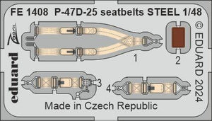 Eduard BIG49401 P-47D-25 MINICRAFT 1/48 – Bild 4