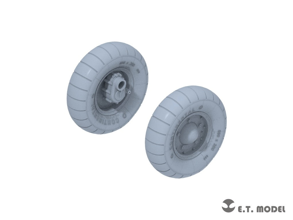 ET Model P35-139 WWII German Kübelwagen Type82 Sagged wheels Balloon tire For TAMIYA Kit 1/35 – Bild 3