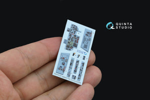 Quinta Studio QD+72117 Su-24MR 3D-Printed colored Interior on decal paper (Zvezda) (with 3D-printed resin part) 1/72 – image 4