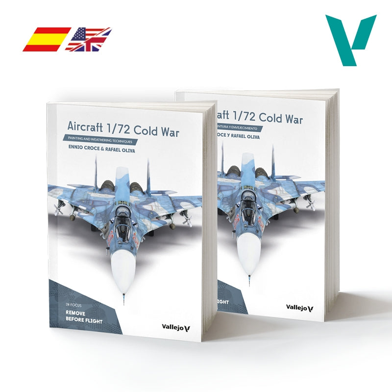 Vallejo 75071 Aircraft 1/72 Cold War - processes and techniques used to paint 1/72 scale aircraft (English)
