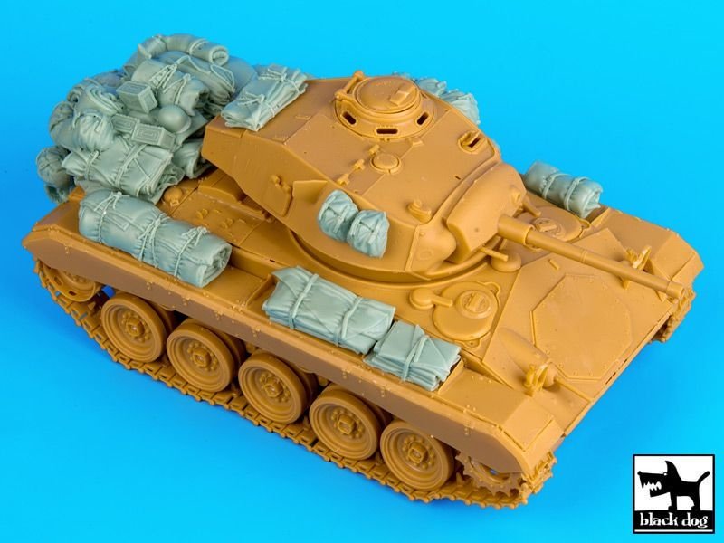 Black Dog T35070 M24 Chaffe accessories set 1/35 – image 2