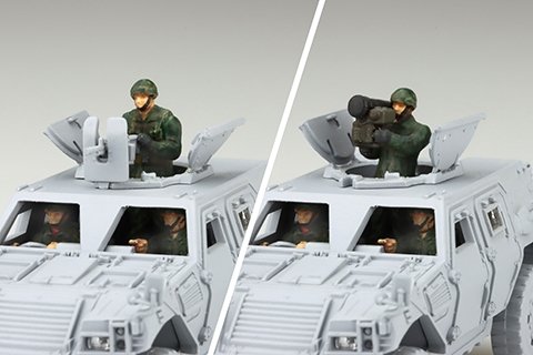 Fujimi 723426 MI-25 JGSDF Staff (for Car/Tank 1) 1/72 – image 4