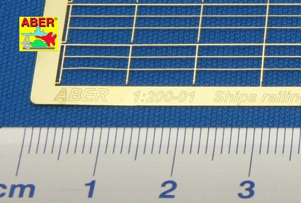 Aber 200-01 Railing 3 horizontal rods 1/200 – image 3