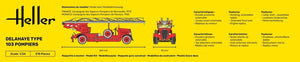Heller 56780 Delahaye Type 103 Pompiers - Starter Kit 1/24 – image 4