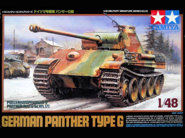 Tamiya 32520 German Panther G 1/48