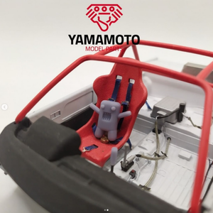 Yamamoto Model Parts YMPTUN40 JDM Mascot Domo-Kun 1/24 – obrázek 2