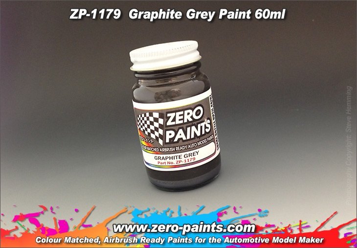 Zero Paints ZP-1179 Graphite Gray Paint 60ml
