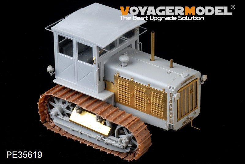 Voyager Model PE35619 WWII Soviet ChTZ S-65 Tractor w/Cab For TRUMPETER 05539 1/35 – Bild 8