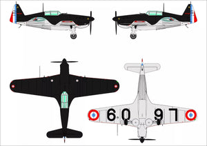 Dora Wings 48031 Morane-Saulnier MS.406C.1 - Battle Of France 1/48 – image 7