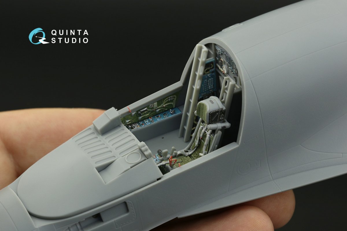 Quinta Studio QD48071 Su-34 3D-Printed &amp;amp; colored Interior on decal paper (HobbyBoss) 1/48 – image 11