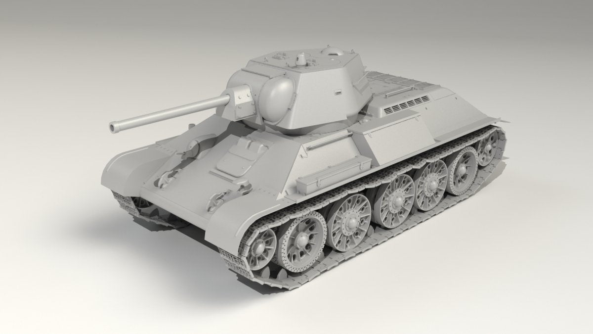 ICM 35370 Pz.Kpfw. 747 T-34(r), char moyen allemand de la Seconde Guerre mondiale (1/35) – image 2