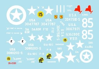 Star Decals 35-C1311 US Armored Mix #4 1/35 – Bild 2