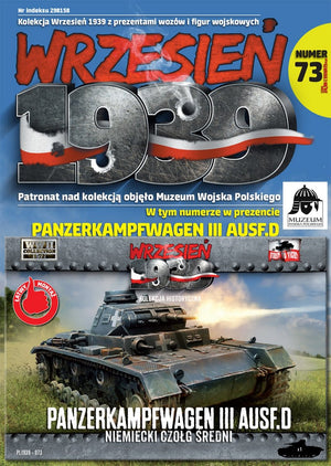 First to Fight PL073 Panzerkampfwagen III Ausf. D. German Medium Tank 1/72
