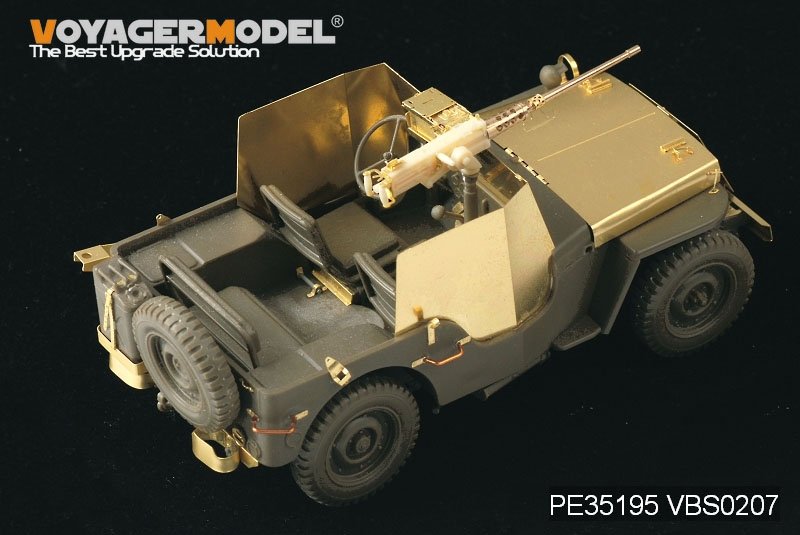 Voyager Model PE35195 WWII US Jeep Willys MB w/Add Amour for TAMIYA 35219 1/35 – Bild 3