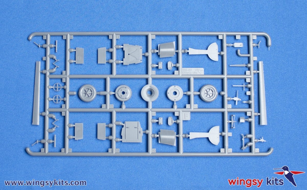 Wingsy Kits D5-08 German WWII Fighter MESSERSCHMITT Bf 109 E-3 1/48 – image 7
