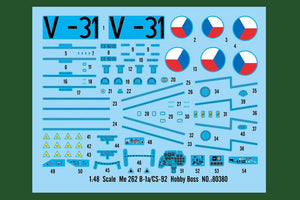 Hobby Boss 80380 Me 262 B-1a/CS-92 1/48 – Bild 3