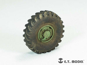 ET Model ER35-056 Russian URAL-4320 Truck Weighted Road Wheels For TRUMPETER 1/35 – Bild 2